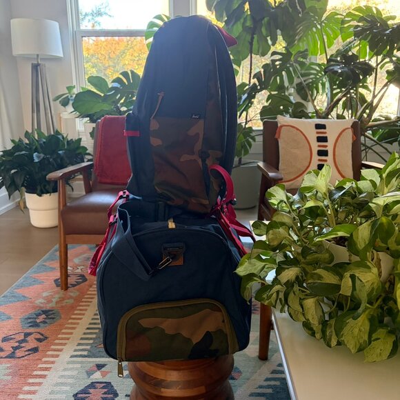 Herschel Supply Company Blue and Red Backpack and Duffel Set - Picture 7 of 8